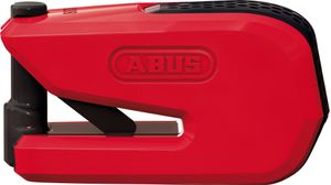 ABUS Granit Detecto SmartX, 8078, red, Motorbike Bremsscheibenschloss, 89978