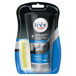 Veet Men Krem do depilacji pod prysznic, skóra wrażliwa, 150ml