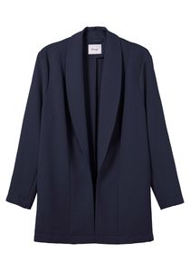 sheego Damen Große Größen Blazer mit Schalkragen und Taschen Citywear feminin -