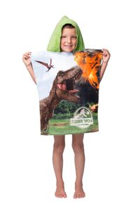 Jurassic World Badeponcho Kapuze Duschtuch Badetuch Strandtuch  50x115cm