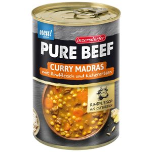 Pure Beef Premium, Indian Curry Madras, 400 g, Inzersdorfer Pure Beef Premium, Indian Curry Madras, 400 g, Inzersdorfer