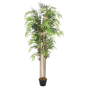 Bambusový strom umelý 730 listov 120 cm zelený