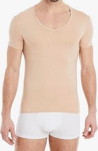 Unterhemd Herren Kurzarm mit V-Ausschnitt - aus original Micro Modal Stoff - Das perfekte T-Shirt unter Hemd und Anzug