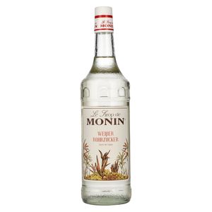 Monin Sirup Rohrzucker 1 Liter - Cocktails Milchshakes Kaffeesirup (1er Pack)