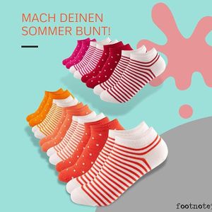 10 Paar Shelley Sneaker Socken von Footnote unisex Größe 39-42