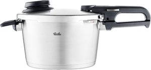 Fissler Vitavit Premium / Schnellkochtopf (8 L, Ø 26 cm) Edelstahl-Dampfkochtopf,4-Garstufen, inkl. Einsatz - Induktion