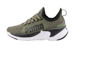 Puma Sneaker Softride Premier Slip on Größe 11, Farbe: Tiger Camo/Green