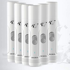 6 Sets Haustier Krallenschleifer Premium Nagelmaschine Nagelschleifer, 3 Schleif Ports,Wiederaufladbare Nageltrimmer für Hund und Katze, Diamantschleifscheibe, Geräuscharm, USB-Anschluss