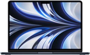 Apple MacBook Air Z160 34.46cm 13.6Zoll M2 8C CPU/10C GPU/16C N.E. 16GB 256GB SSD 30W USB-C DE - Mitternacht