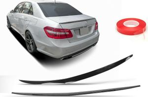 Heckspoiler Spoilerlippe Für Mercedes Benz E class W212 Lippe Schwarz glanz