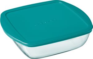 Pyrex Auflaufform - mit Deckel - Cook & Store - 25 x 22 x 7 cm / 2.2 Liter
