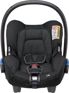 Maxi-Cosi Citi dětská autosedačka dětská autosedačka feather-light skupina 0+ (0-13 kg) použitelná od narození do 12 měsíců Essential Black Black