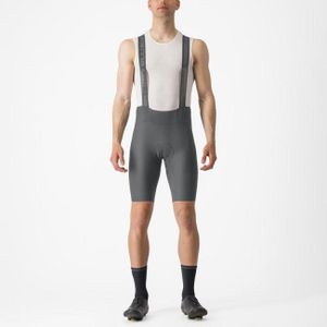 Castelli Espresso Bibshort Gunmetal Gray XL Spodnie kolarskie