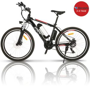 E Bike 26 palcový elektrický bicykel E-Mountainbike s batériou 10.4AH, 21 prevodov, 250W