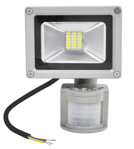 Greenmigo 20W SMD aktiviert durch Bewegung LED-Flutlicht mit PIR,IP65 Weiß Sensor Sicherheit Wasserdicht feuchtem Licht rohes Garten Beleuchtung