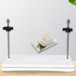 hausgemachter Tofu Press Shaper Plastikkrümmte Plattenbrett DIY Form Küchenküche Gadget