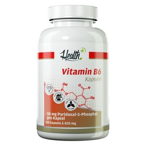 HEALTH+ VITAMIN B6, 120 Kapseln