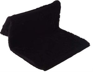 katzen-Hängematte Heizkörper 43 x 24 cm Plüsch schwarz