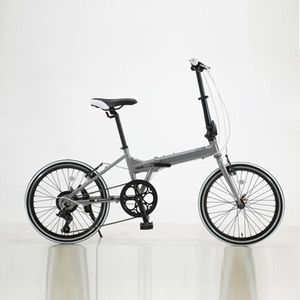 Qian klapprad Bike Fahrrad Alu Rahmen Shimano  7Speed Faltrad 20Zoll Grau