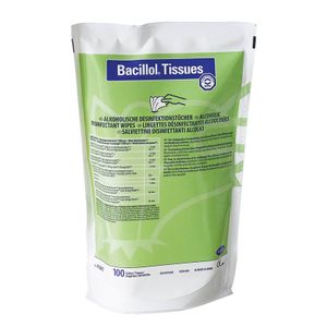 BODE Bacillol Tissues Desinfektionstücher Nachfüllbeutel (100 T.)