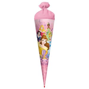 ROTH Schultüte groß Disney Princess 70 cm rund Filzverschluss Zuckertüte Schulanfang