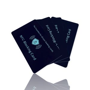 4x RFID Blocker Karte NFC Schutz für EC & Kreditkarten Schutzkarte Blocking Card