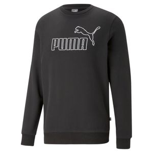 PUMA Essentials Elevated Sweatshirt Herren 01 - puma black S