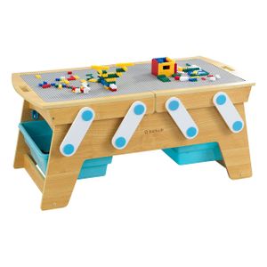 Hrací stôl KidKraft pre stavebné bloky Play N Store Nature