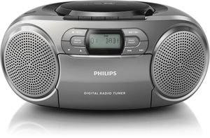 Philips CD-Soundmachine AZB600/12 - Digital - DAB,DAB+,FM - Spieler - CD,CD-R,CD-RW - Zurückspulen -
