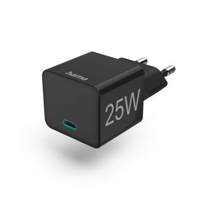 Schnellladegerät, USB-C, Mini-Ladegerät, PD, 25 W, Schwarz (00201651)