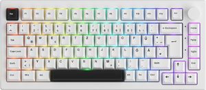 AKKO 5075B Plus "Black on White" Gaming Tastatur