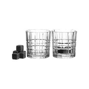 Leonardo Spiritii 2 tumbler na whisky 360ml + kameny 057401