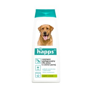 Shampoo für Hunde mit hellem Fell Happs Pflegeshampoo Fellpflege 200ml Bros