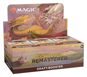 Wizards of the Coast Magic the Gathering Dominaria Remastered Draft-Booster Display (36) deutsch