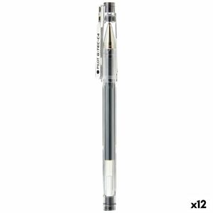 Długopis żelowy Pilot G-TEC C4 czarny 0,2 mm (12 sztuk)