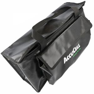 Li-ion AkkuSafe - BikeBag brašna na baterie pro elektrokola, černá, rozměry 150 x 450 x 200 mm