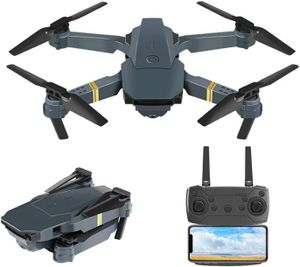 E58 Faltbare Drohne Mit 1080P Kamera, WiFi FPV Live Übertragung RC Quadcopter Drone, Höhe Halten / 3D-Flip/Headless-Modus/One-Key-Return,12min Flugzeit, LED RC Drohne Faltdrohne Für Anfänger