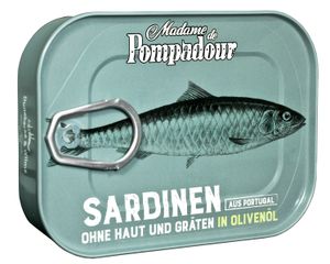 Madame de Pompadour Sardinen in Olivenöl 74g