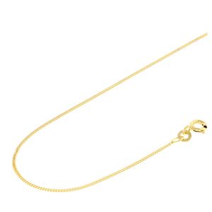 Acalee 10-3011 Halskette 333 Gold / 8 Karat Panzer-Kette 1,1 mm, 40 cm