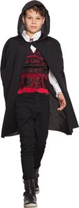 Boland 71009 - Umhang Dunkler Vampir, für Kinder, Überwurf, Cape, Fledermaus, Kostüm, Karneval, Mottoparty, Halloween Boland 71009 - Umhang Dunkler Vampir, für Kinder, Überwurf, Cape, Fledermaus, Kostüm, Karneval, Mottoparty, Halloween