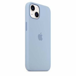 Apple Silikon Case iPhone 13          bu  mit Magsafe, dunstblau