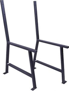 Bankbeine 2stk. 37x80cm schwarz pulverbeschichtet Bankkufen Bankgestell Stahl Gartenbank Beine
