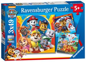 Ravensburger 5048 Paw Patrol Puzzle 3 x 49 Teile