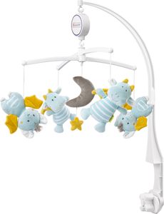 musik-Mobil Little Castle40 cm weiß/hellblau