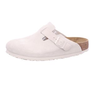 Birkenstock - BOSTON narrow, veľkosť:40, farba:modern suede antique white 02167