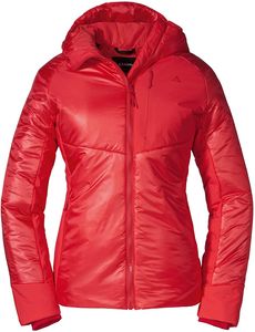 Schöffel Winterjacke Damen Boval Thermo Jacke Rot , Größe:46