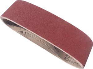 10 Stück Schleifbänder 100 x 915mm Körnung P100 Gewebebänder Bandschleifer Sandpapier  - BOHRFUX