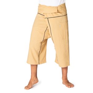 PANASIAM Thai Fischerhose, 3/4 Länge, Baumwolle, Yogahose, Sommerhose, Fair