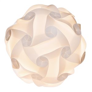 EAZY CASE Puzzle Lampe 30-Teilig, DIY Lampe, Lampenschirm zum Basteln, Selfmade Lampenschirm in über 15 Designs, als Deckenlampe oder Stehlampe geeignet, Größe XL