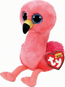 TY 36848 Gilda Flamingo mit Glitzeraugen Glubschis Beanie Boos 15 cm
